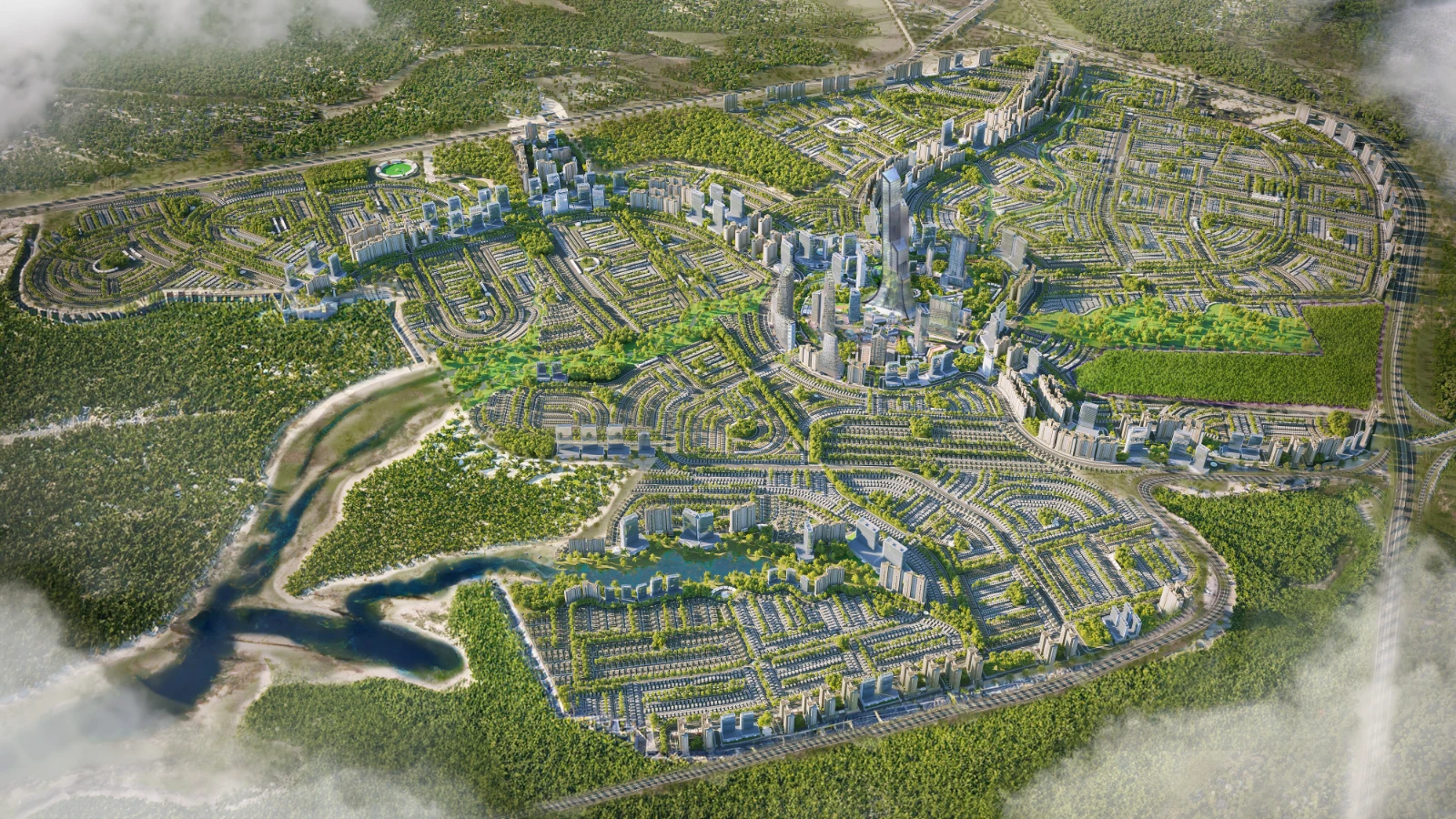 01.Aerial View - Daytime